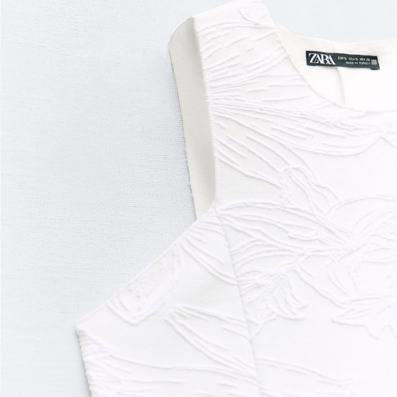 Zara fitted jacquard dress - Picture 8 of 8